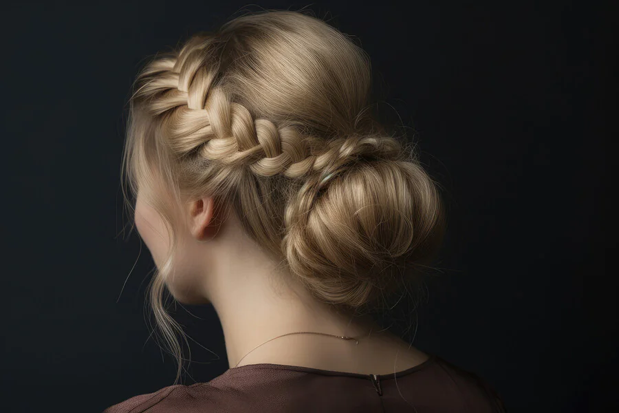 Les avantages du chignon tressé